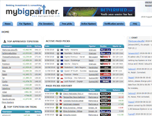 Tablet Screenshot of mybigpartner.com